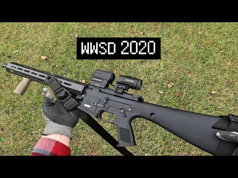 Loading and Shooting the Futuristic WWSD 2020 rifle