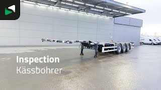 New K&auml;ssbohrer XD NEW 2x20ft 40ft container chassis semi-trailer | Image 4 - Autoline