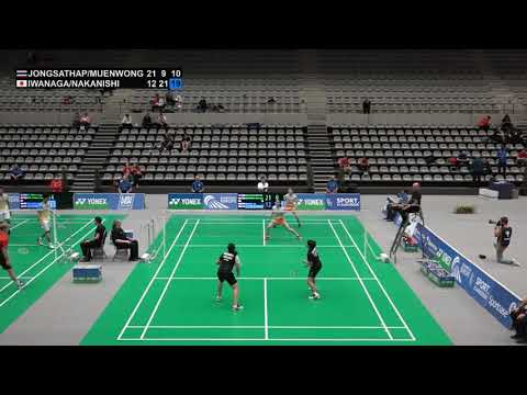 Match point - Jongsathapornparn / Muenwong vs Iwanaga / Nakanishi - WD, SF - Belgian Int. 2021