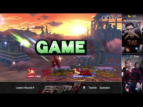 BAM10: DefectiveDagger vs Pazx (Losers Round 4)