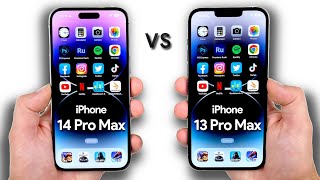 Apple iPhone 14 Pro Max vs Apple iPhone 13 Pro Max: Speed / Battery / Temperature Test