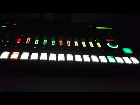 Roland SE-02 jamming with TR-8s
