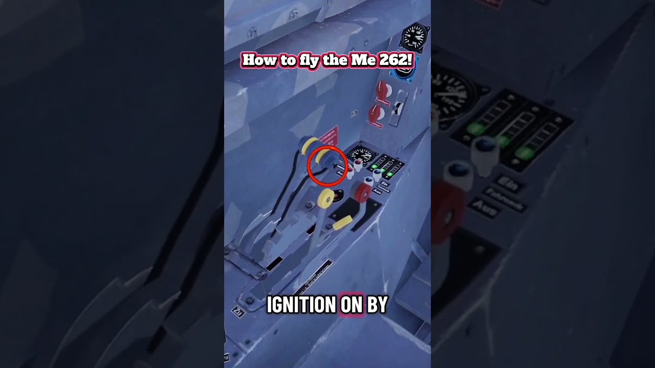 How to fly the Me 262! #warthunder #aviation