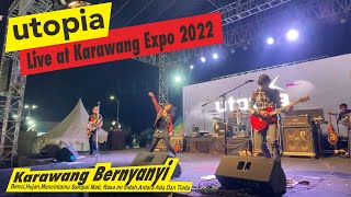 Download lagu UTOPIA Band  -  LIVE! at karawang expo 2022. #utopiaband #utopia #live #pekanrayakarawang #karawang mp3