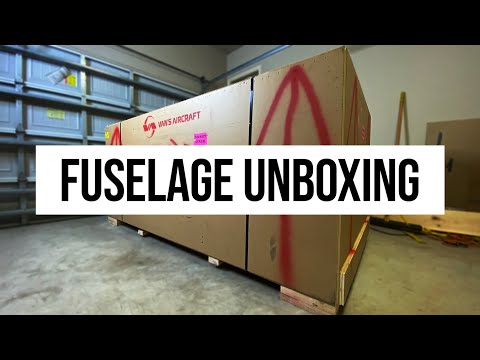 Van's Aircraft RV-10 Build: Fuselage Unboxing & Inventory