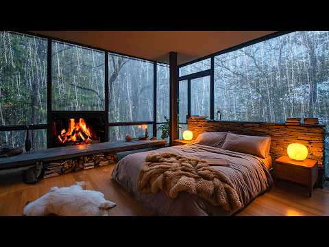 Regengeräusche zum Einschlafen – Starker Regen und Donner für tieferen Schlaf in Minuten 🌧️ASMR