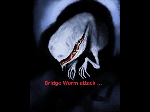 bridge worm trevor henderson monster - made with lego