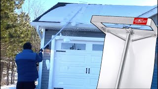 Snow Peeler Roof Rake Review - Works Great!