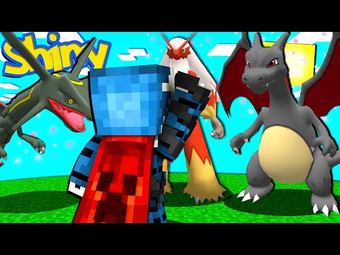CATTURO 100 POKEMON SHINY SU MINECRAFT ITA