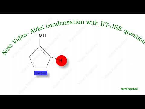Animation video of Keto-Enol Tautomerism
