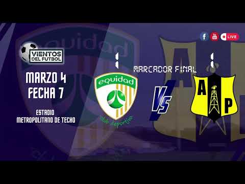 Equidad F.C Vs Alianza Petrolera