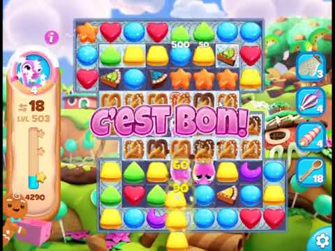 Cookie Jam Blast Level 503 - NO BOOSTERS 🍪 | SKILLGAMING ✔️