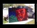 MOSAIC MADE WITH SHOTGUN SHELLS BY DOUG POWELL