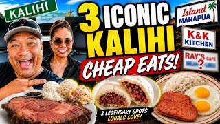 We Tried 3 Iconic Cheap Eats in Kalihi… One Was Unforgettable!