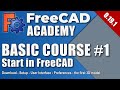 FreeCAD Basic Course Your start with FreeCAD