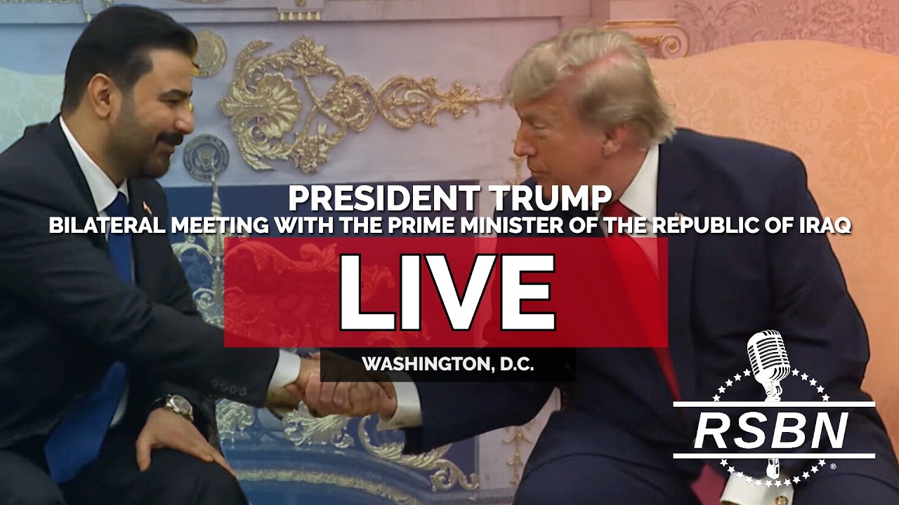 LIVE: POTUS Holds a Bilateral Meeting With The Prime Minister Of The Republic Of Iraq - 7/14/26
