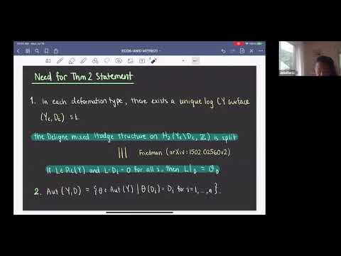 Jennifer Li – ECOS-ANID Workshop in Algebraic Geometry