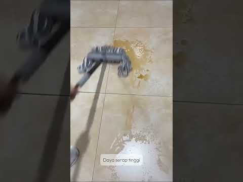 Gambar Proclean Alat Pel Dengan Gagang Peras Otomatis Microfiber - Abu-Abu