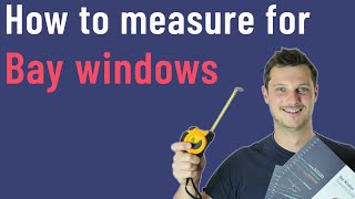 How to measure for blinds in a Bay Window