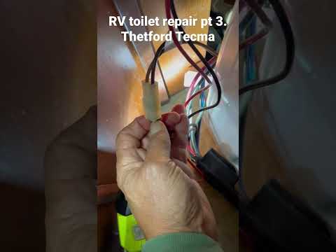RV toilet repair pt 3. Thetford Tecma