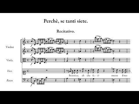 Marianna Martines – Berenice, ah che fai? / Perché, se tanti siete