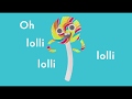 Lollipop Song Lyrics - The Chordettes | Cute Dancing Lollipop Video 🍭