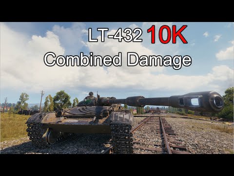 WOT|LT-432 10K Combined Damage! | World of Tanks