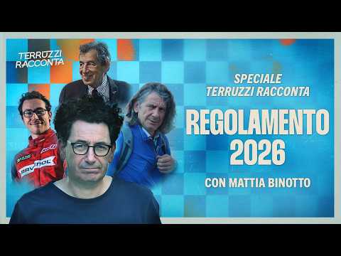 Terruzzi Racconta il Regolamento F1 2026 con Mattia Binotto