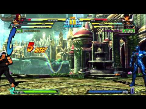 MvC3 - The Rookie Tier Whore Rage Quitter - Inationaljustice (pad **) vs X-Dodger_Blue-X