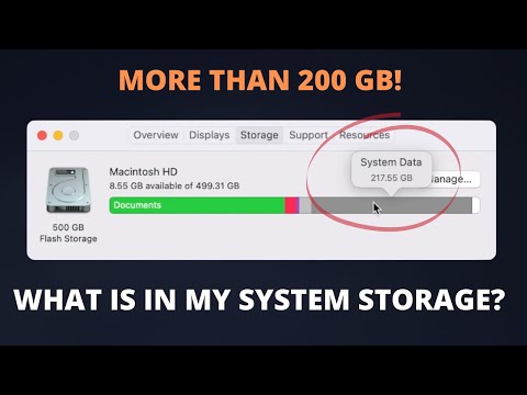 Why is My Mac System Storage More than 100GB?