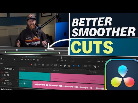 The TRICK to SEAMLESS Edits w/o TRANSITIONS: Source J & L Cuts (split edit) in DaVinci Resolve