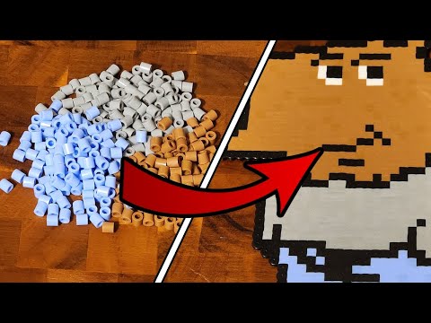 The Chillest Meme Ever…? Out of Perler Beads!