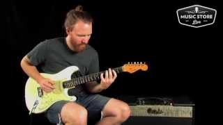 Video thumbnail for 1963 Fender Stratocaster Vintage Tone Review and Demo by MusicStoreLive.com