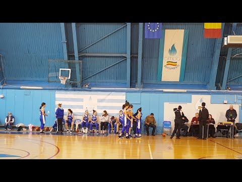 U13 Olimpia 54 - Galati 51 rerpriza a II-a (37-24 la pauza) Carina Danciulescu
