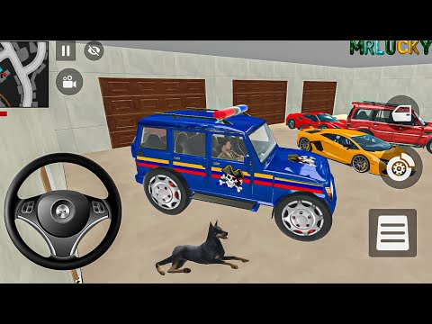 🎉Modified blue police car 🚨 Gangster Life in Indian Streets | Open WorldGame game for android🚜 #5