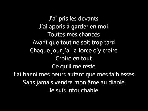 Sarah Riani - Intouchable (Paroles)