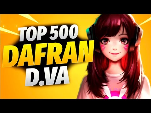 DAFRAN SHOWS HIS D.VA SKILL! [Overwatch 2 Season 19 Top 500]
