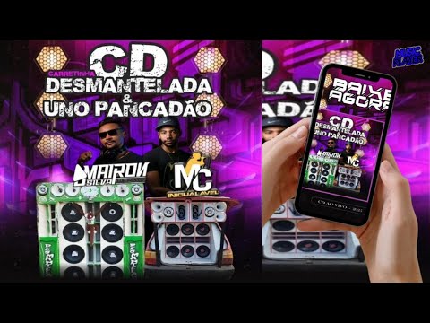 CD CARRETINHA DESMANTELADA & UNO PANCADÃO VOL 01 DANCE COMERCIAL 🎧DJ MAIRON SILVA 🎤MC INIGUALÁVEL 