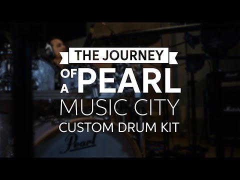 The Journey of a Pearl Music City Custom Drum Kit with Nick D'Virgilio