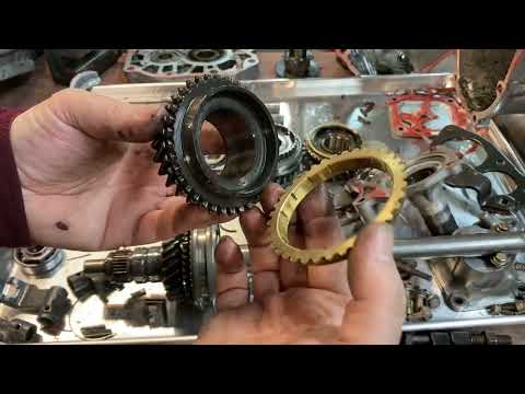 Tear down and explanation of a Mazda Miata 5-speed manual transmission