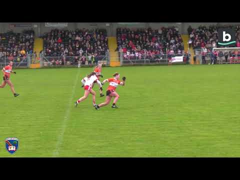 Highlights of the 2022 Armagh LGFA Buttercrane Senior Final between Clann Eireann & Carrickcruppen