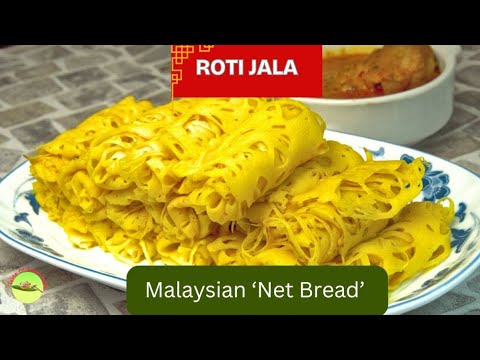 How to Make Roti Jala (Net Bread) | Traditional Malay Tea-Time Snack
