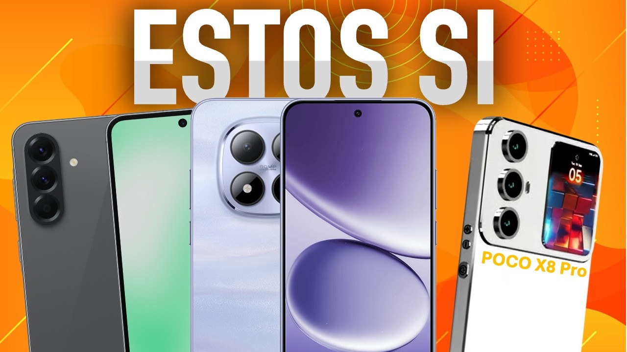Top celulares que SÍ valen la pena en 2026 (Xiaomi, Samsung y POCO)