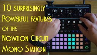 Video thumbnail for 10 surprisingly powerful features in the Novation Circuit Mono Station by loopop