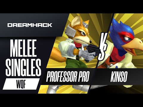 Professor Pro vs Kins0 - Melee Singles Winners Quarters - DreamHack Rotterdam