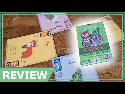 FORK Review - Fox Owl Rabbit Kale!