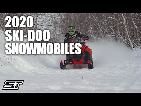 2020 Ski-Doo Snowmobile Lineup