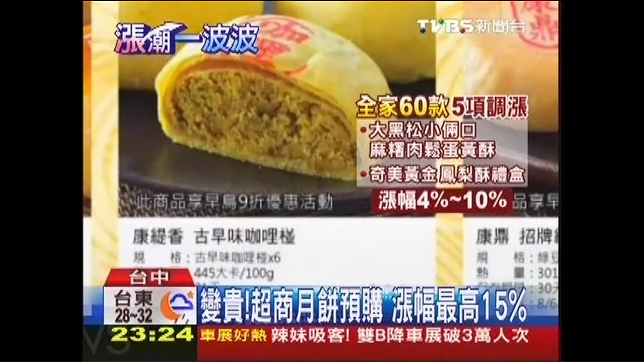 變貴！超商月餅預購　漲幅最高15%