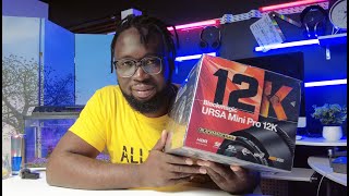 Blackmagic Ursa Mini Pro 12K Camera Unboxing