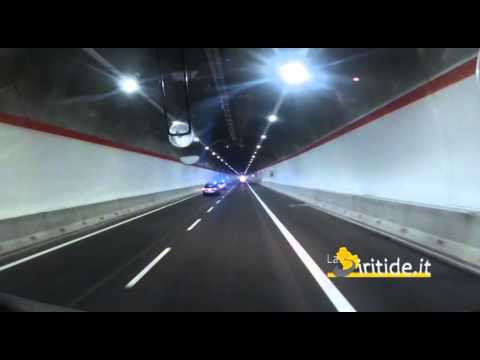 October 31, 2014 Basilicata - The 'Renazza' tunnel on the Sa-Rc motorway opens.